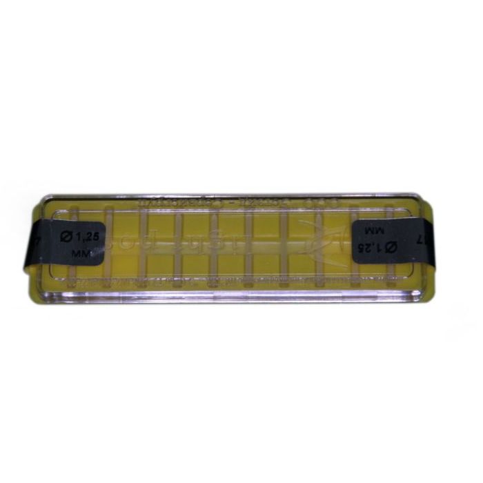 Штифты стекловолоконные цилиндрические, диаметр 1,25мм. (10шт.), DentalCombo