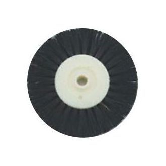 Щётка синтетическая жёсткая, 2-х рядная частый ворс, диаметр 72мм (1шт.), Songjiang sheshan