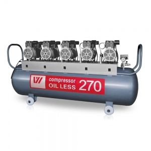 Стоматологический компрессор W-615 - объём 270л. (650л/мин), WuerWei — фото товара