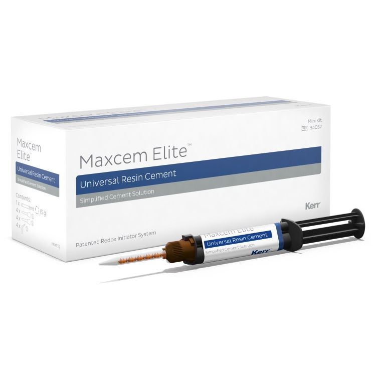 Maxcem Elite Mini Kit - Прозрачный (5гр.), Kerr