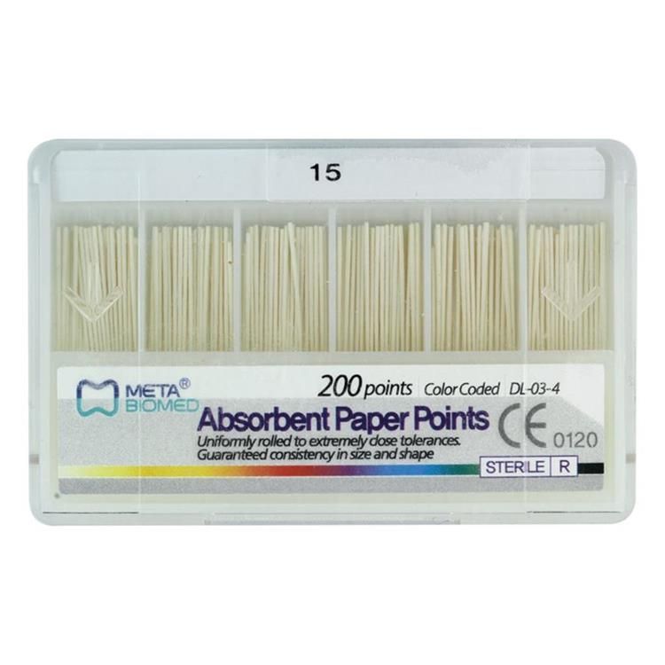 Штифты бумажные ISO 15 (200шт.), Meta — фото товара