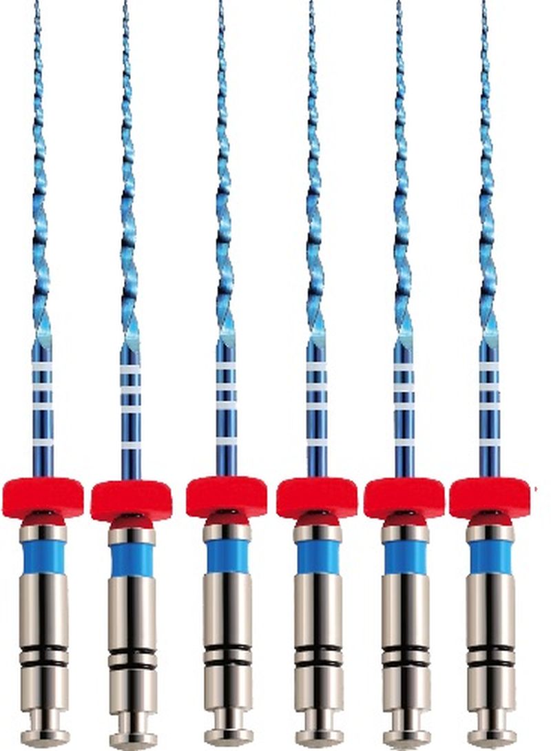 Машинные файлы UltraFiles Blue (Heat Activation) 25мм 04 №60 (6шт), EuroFile — фото товара