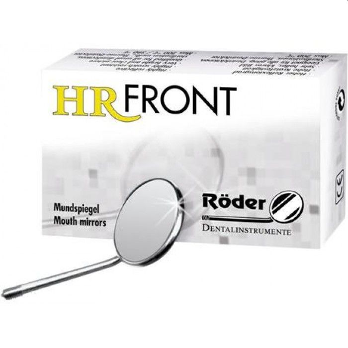 Зеркало HR FRONT, размер 4/22мм, плоское (12шт.), Röder