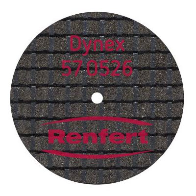 Диски отрезные армированные Dynex 26х0,5мм (20шт.), Renfert — фото товара