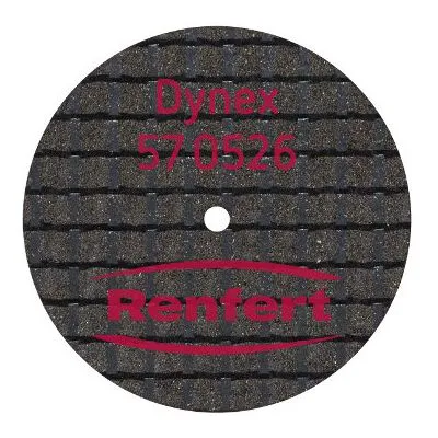 Диски отрезные армированные Dynex 26х0,5мм (20шт.), Renfert — фото товара
