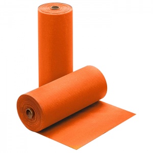 Фартуки для пациентов 61*53см бумажно-пластиковые в рулоне, оранжевые (80 шт.), Кристидент