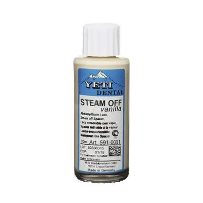 Steam Off ваниль - компенсационный смываемый лак (20мл.), Yeti — фото товара