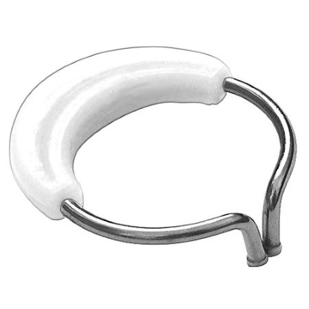 ТОР-1.099с Кольцо фиксирующее с белой силиконовой накладкой