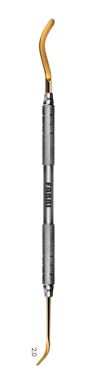 Гладилка серповидная 1302 TiN, Fabri