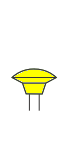 Identoflex - двояковыпуклые, цвет жёлтый (12шт.), Kerr