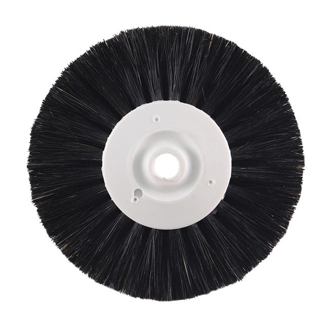 Щётка синтетическая жёсткая, 2-х рядная редкий ворс, диаметр 72мм (1шт.), Songjiang sheshan — фото товара