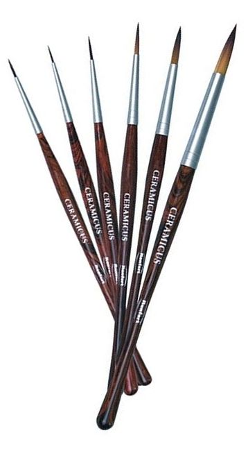 Кисти Ceramicus - набор (6шт.), Renfert — фото товара