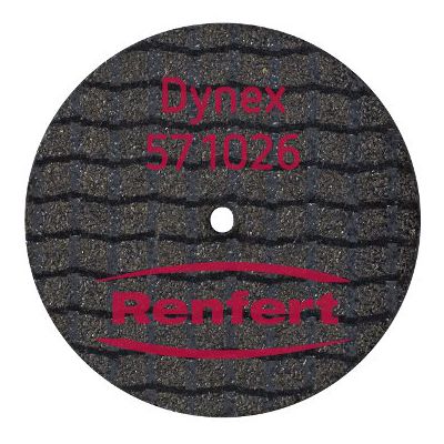 Диски отрезные армированные Dynex 26х1,0мм (20шт.), Renfert
