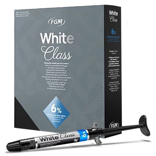 White Class 6% набор - домашнее дневное отбеливание (4шпр.*3гр., контейнер), FGM