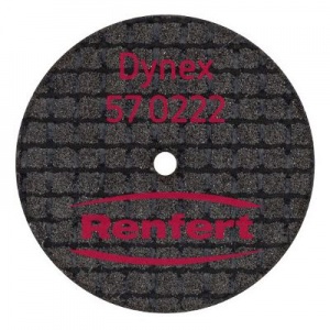 Диски отрезные армированные Dynex 22х0,2мм (20шт.), Renfert