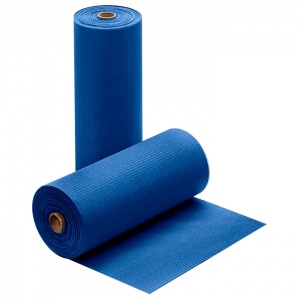 Фартуки для пациентов 61*53см бумажно-пластиковые в рулоне, синие (80 шт.), Кристидент