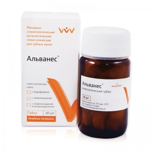 Альванес - губка (30шт..), Владмива