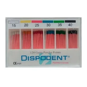 Штифты гуттаперчивые Dispodent