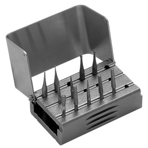 Подставка металлическая с крышкой для турбинных/угловых наконечников),тип FG и CA, YDM — фото товара