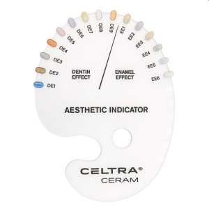 Celtra Ceram - шкала цветов Shade Aesthehic indicator (1шт.), DeguDent