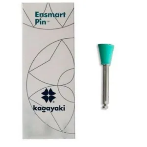 Полир Ensmart Pin метал. ножка - чашка зелёная средняя силиконовая (10шт.), Kagayaki — Kagayaki, фото