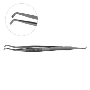 Пинцет для установки брекетов с шаблоном, YDM — фото товара