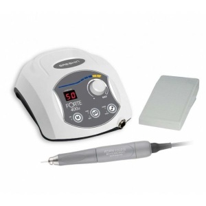 Микромотор зуботехнический Forte 400a, наконечник бесщёточный F100aIII, Saeshin