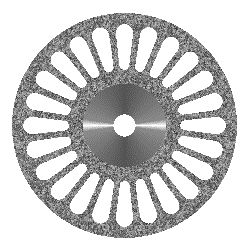 Диск алмазный 24 прорези, диаметр 22мм. (1шт.), Агри