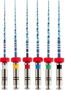 Машинные файлы UltraFiles Blue (Heat Activation) 25мм 02 ассорти 15-40 (6шт), EuroFile — фото товара