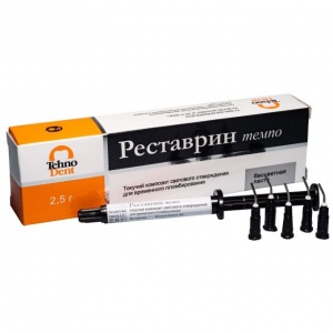 Реставрин Темпо Текучий - бесцветный (2,5гр.), Технодент