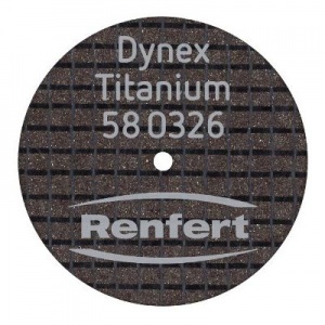 Диски отрезные Dynex Titanium 26х0,3мм (20шт.), Renfert