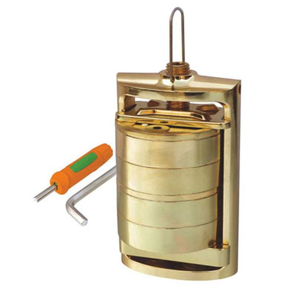 Пресс винтовой с двумя бронзовыми кюветами, YJMF