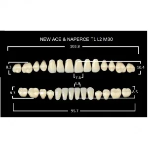 Gloria New Ace полный гарнитур фронт верх T1, фронт низ L2, боковые М30 (28шт.), Yamahachi