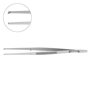 Пинцет с крючком #4, YDM — фото товара