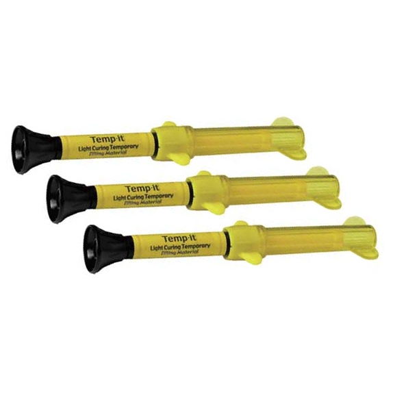 Temp IT - прозрачный, 3 шприца по (3гр.), Spident