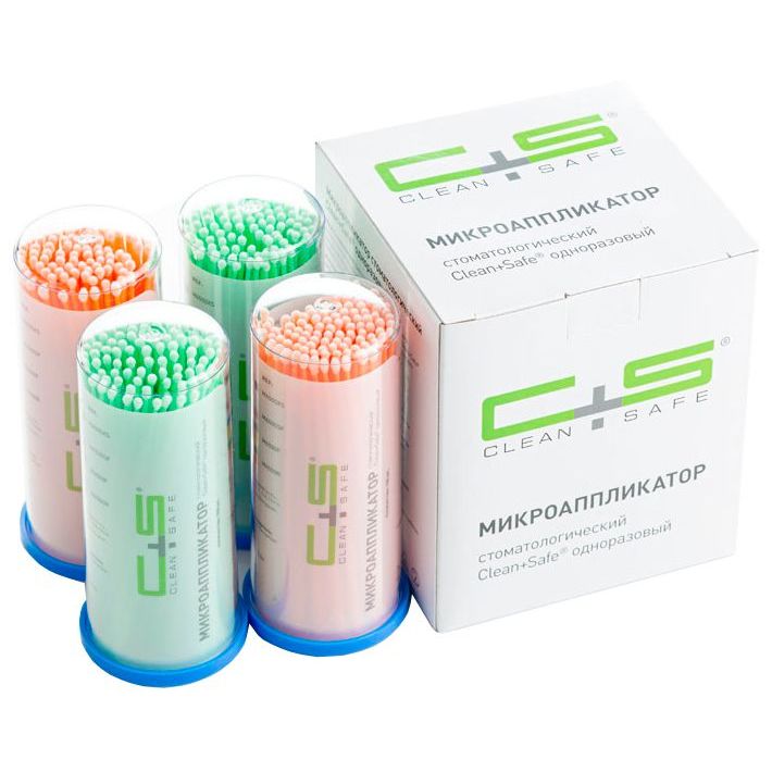 Аппликаторы №4 Regular (100шт.), Clean+Safe