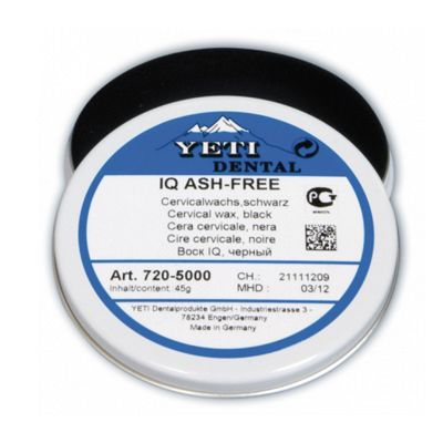 Воск цервикальный IQ чёрный (45гр.), Yeti — фото товара