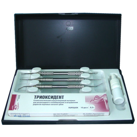 Триоксидент порошок, 10 пакетов по (0,5гр.) с инструментами, Владмива — фото товара