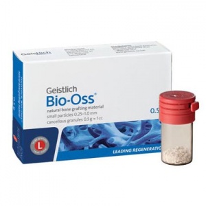 Bio-Oss spongiosa, гранулы 0.5гр., размер L (1-2мм.), Geistlich