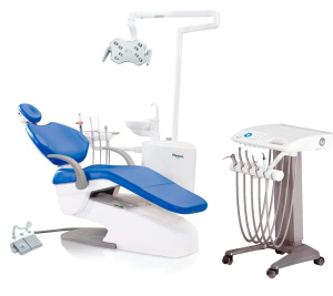 Lifedent P3-t стоматологическая установка с подкатным модулем — фото товара