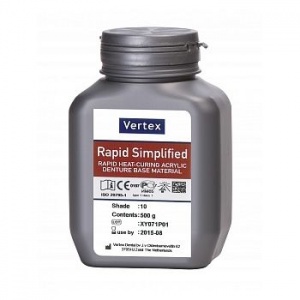 Vertex Rapid Simplified №10 - Полупрозрачный розовый с прожилками (500гр.), Vertex