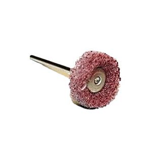 Фильц синтетический красный, диаметр 22мм (1шт.), Songjiang sheshan