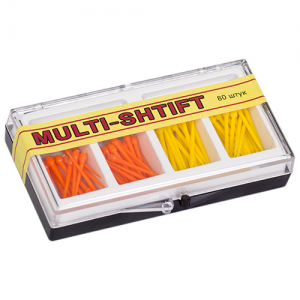 Multi-Shtift - беззольные штифты, диаметр 1,2 мм. и 1,5 мм. (80шт.), РуДент