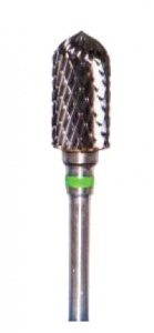Фреза ТВС C060DС, цилиндр закругленный, 6мм, двойная насечка, крупная абразивность — фото товара
