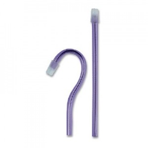 Слюноотсосы Blossom фиолетовые (100шт.), Asa Dental