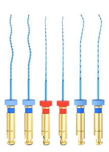 Машинные файлы Blue (3D-Files) 31мм ассорти S30х2, F25х2, F30х2, никель-титан, (6шт), EuroFile — фото товара
