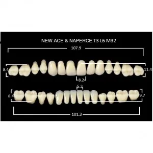 Gloria New Ace полный гарнитур фронт верх T3, фронт низ L6, боковые М32 (28шт.), Yamahachi