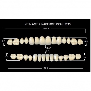 Gloria New Ace полный гарнитур фронт верх S3, фронт низ S4L, боковые М30 (28шт.), Yamahachi