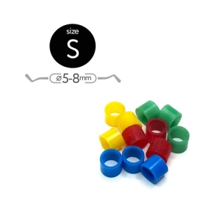 Маркировочные кольца для инструментов S (d5-8мм), ассорти (50шт.), Fabri
