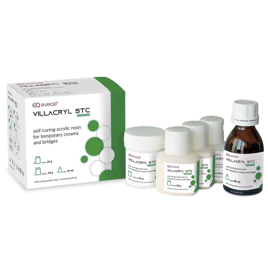 Villacryl STC - набор (3*20гр+40мл+40гр), Everall7